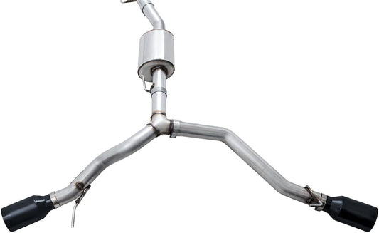 AWE Exhaust Suite for the Jeep JT Gladiator - Cat-back / Tread Edition (Dual) / 2 - Diamond Black