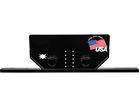 Buyers Products 1809080 Hitch Plate with Pintle Mount for GMC/Chevy/International 4500HD-6500HD (2019+), Bottom Channel Position, 20,000 MGTW, Pintle Hook Hitch Plate