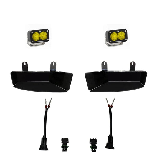 Baja Designs S2 Sport Fog Pocket KIT19C 2500/3500(WIDE Cornering;amber) - 448043