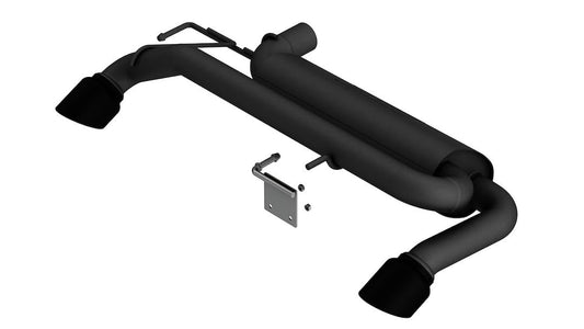 Borla Exhaust 21C Bronco 2.3L L4 Axleback Atak Exhaust System with Black Tips - 11975CB