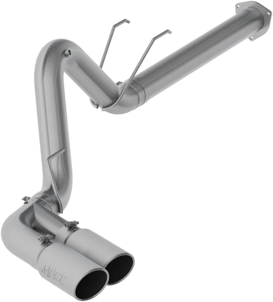 MBRP S6290AL 4" Filter-Back Single Side Dual Exit Exhaust System (2017-Up F-250/350/450 6.7L), Aluminized