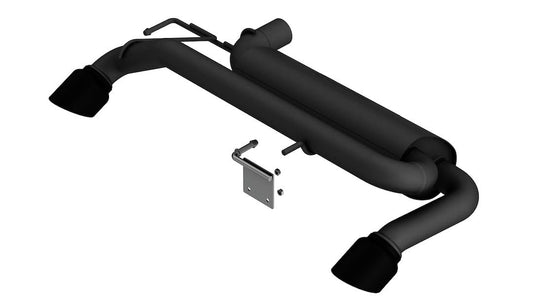 Borla Exhaust 21C Bronco 2.3L i4 Axleback Touring Exhaust System with Black Tips - 11973CB