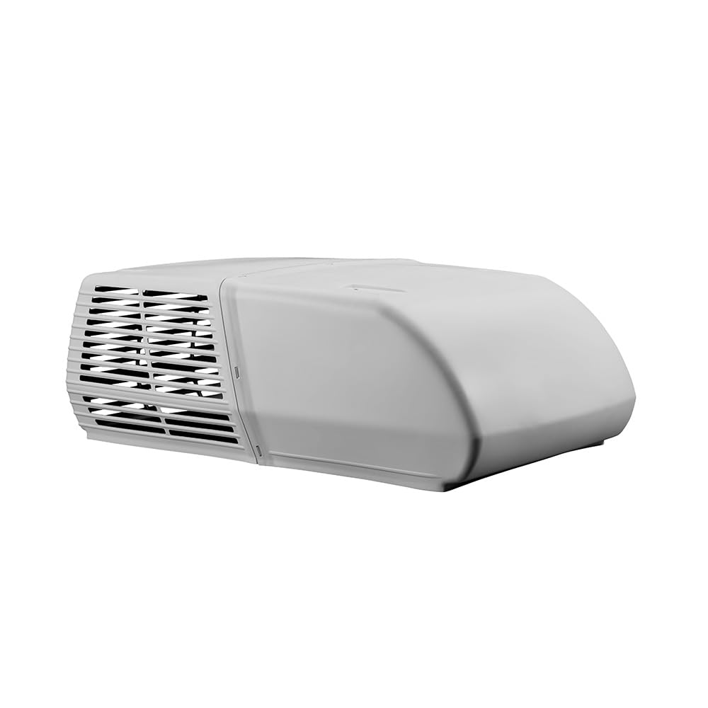 Coleman-Mach 38204-0660 Mach 15 Plus - 15,000 BTU A/C, DQ, Arctic White, Wood Skid