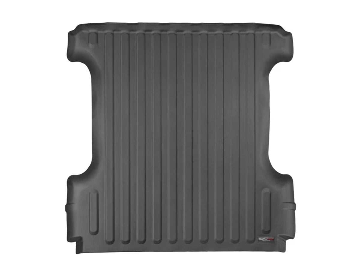 WEATHERTECH 38210 All Weather Custom Fit Bed Liner - Fits 2017-2018 Ford Super Duty 6 3/4' Bed Black
