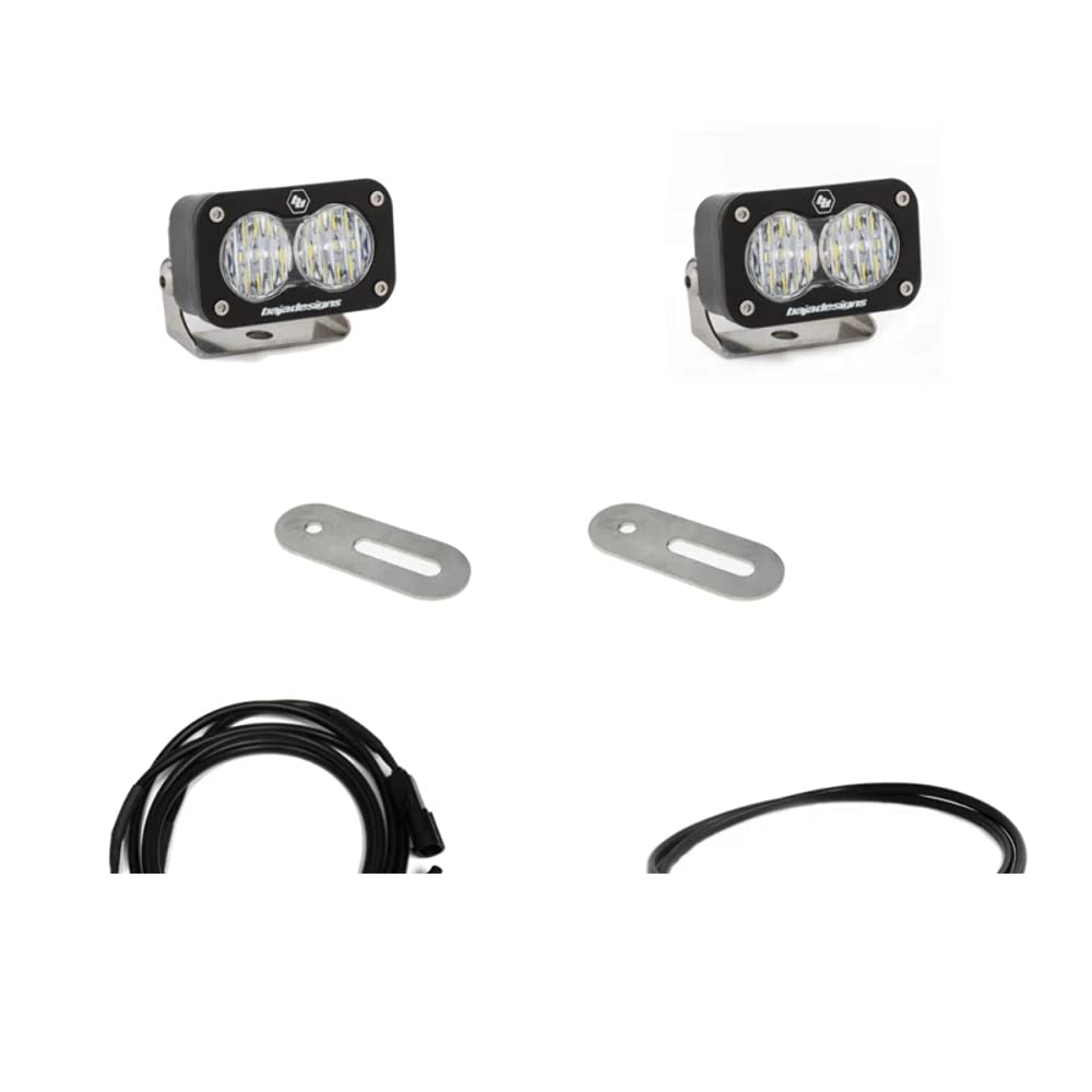 Baja Designs S2 Sport Dual Reverse KIT1721 F250/350 Super Duty(wide Cornering;clear;upfitt - 447733UP