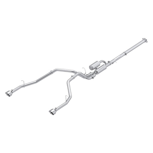 MBRP Exhaust - S5156AL - MBRP Exhaust S5156AL Armor Lite Cat Back Exhaust System Fits 25 1500