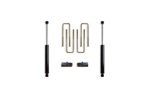 Maxtrac Suspension 905320 Body Lift Kit and Component (2In Blocks, U-Bolts, Maxtrac Shocks 2650Ll)