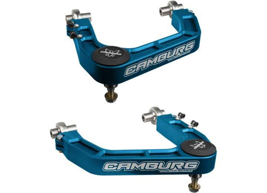 Camburg Uniball Performance Upper Control Arm Kit CAM-310194-BLU: For 2024-2025 Lexus GX550, 2022-2025 Lexus LX600, 2025-2025 Toyota 4Runner, 2024-2025 Toyota Land Cruiser, 2024-2025 Toyota Tacoma