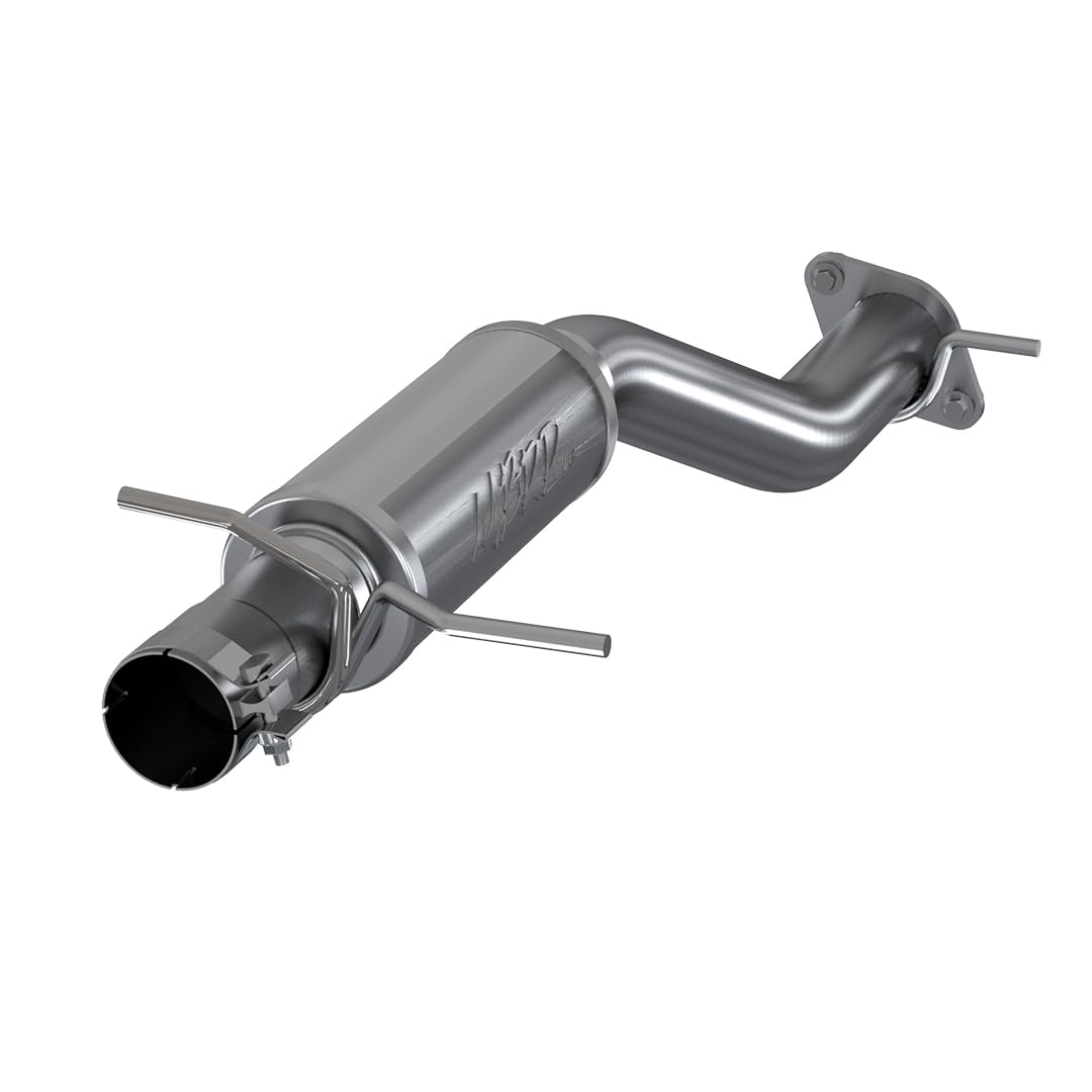 MBRP Exhaust S5143409 Muffler Replacement 3 in. Inlet/Outlet High Flow T409 Stainless Steel Muffler Replacement