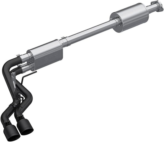 Mbrp Exhaust S5219blk Armor Blk Cat Back Performance Exhaust System Fits Fits select: 2021 FORD F150 SUPER CAB, 2022 FORD F150 SUPERCREW
