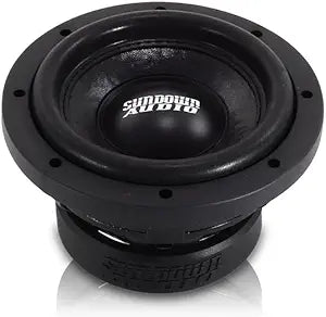 Sundown Audio SA-6.5SWD2 6.5" Shallow Mount Subwoofer - 300W RMS / 600W Peak - Dual 2 Ohm, 3.79" Depth - High Excursion Car Audio Sub for Compact & Under-Seat Enclosures