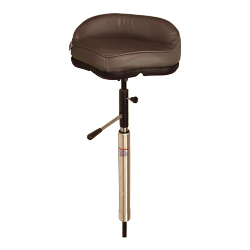 Springfield 1631037 Power-Rise Stand-Up Pedestal and Seat for Kingpin Base - 23.5" to 30.5" Height