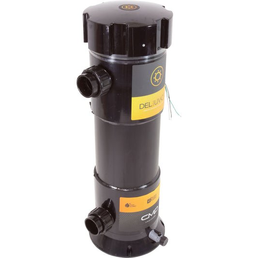 UV Sanitizer, Del Ozone UV-C 50, 115v/230v,Up To 50k Gallons