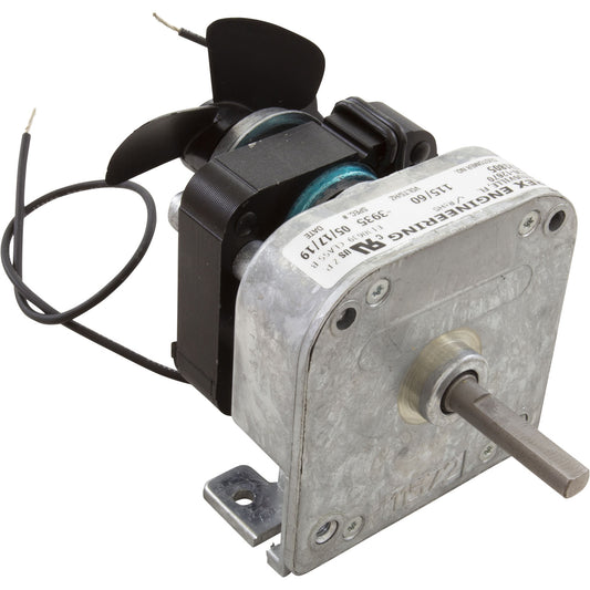 Motor/Gear Assy, Rola-Chem RC25/53, 115v