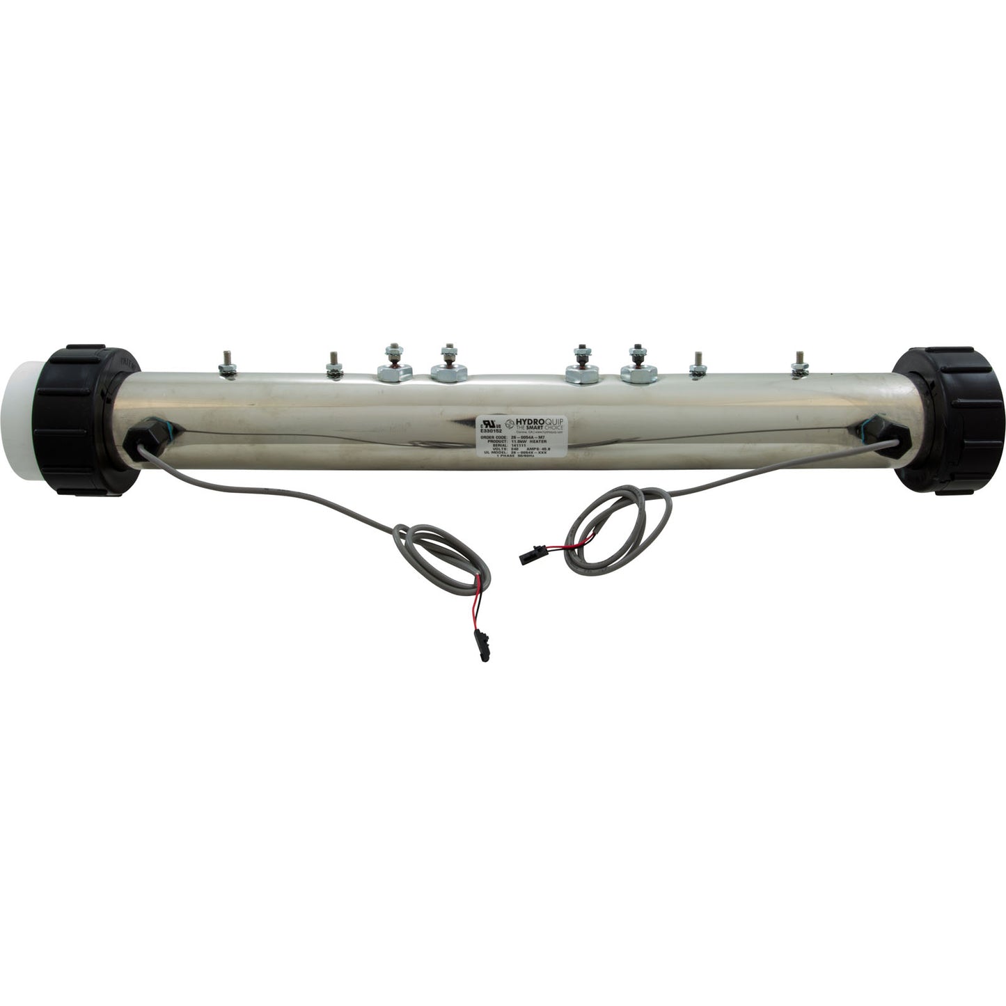 Htr,Flo-Thru,HQ ES/CS8700,M7™,19.25"x2.25",230v,11kW,w/Sen