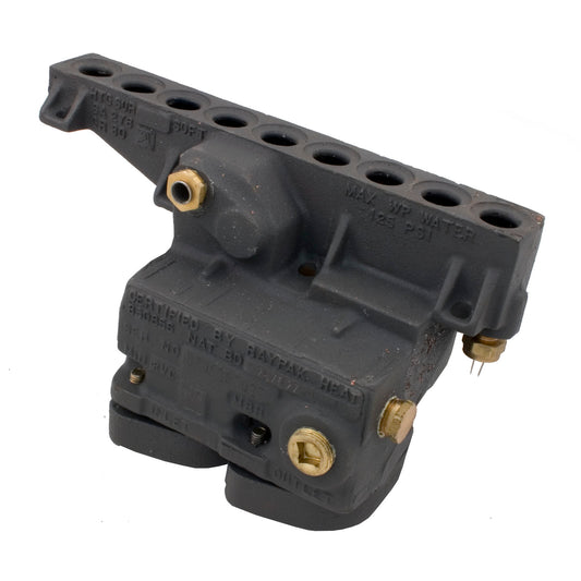 Inlet/Outlet Header, Raypak 185/207A/206A/R185A/R185B, CI