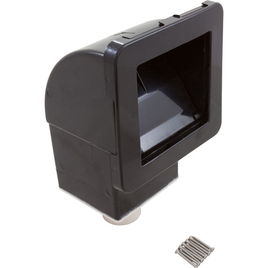 Skimmer Cmplt, Waterway Front Access, 1-1/2"s, Black