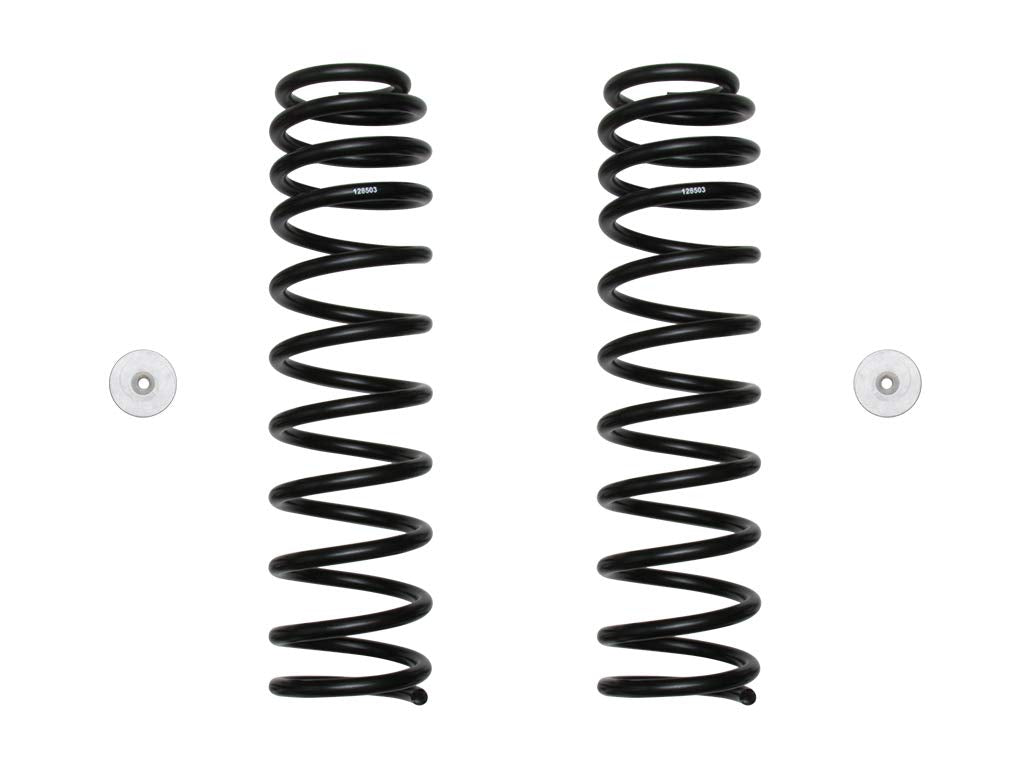 ICON 2.5" Lift, Front, Dual Rate Coil Spring Kit, Compatible with 2020-Up JEEEP JT/2018-Up JL, 22025