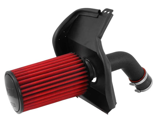 AEM 21-735WB Cold Air Intake System, Wrinkle Black