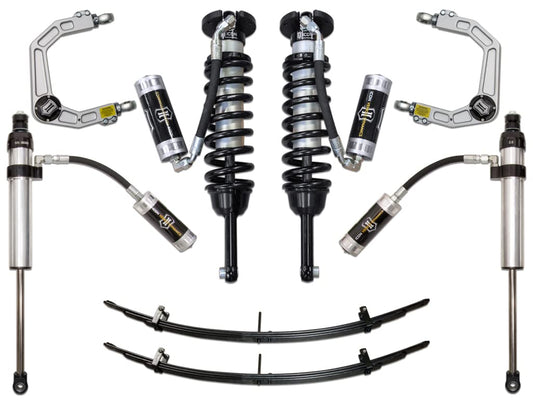 ICON Stage 5 Suspension System, Billet UCA, Compatible with 2005-15 Tacoma 0-3.5" lift / 16-Up 0-2.75" lift, K53005
