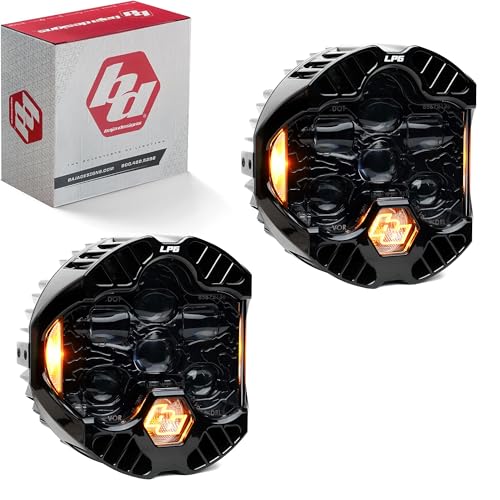 Baja Designs 1524 Harley Davidson Road Glide (amber) Dot LP6 LED Headlight Kit - 44-8113