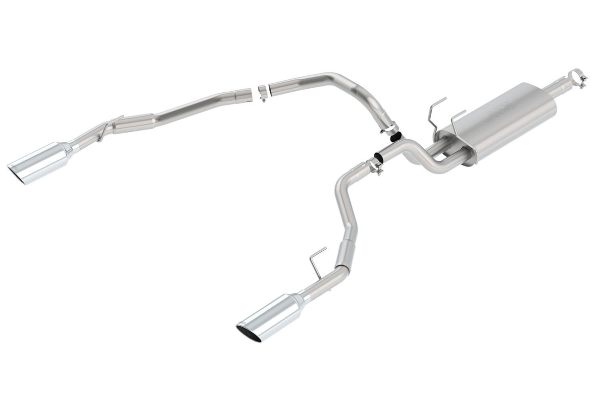 Borla Exhaust 0912 Ram 1500 5.7L V8 4DR Ext CAB/REG BED/ Club CAB/SB(THROUGH Bumper)split Rear Cback System - 140307