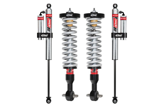 Eibach Suspension Lift Kit, PRO-TRUCK-LIFT STAGE 2R, 0.5 to 2.3 in Front Lift, 0 to 1.5 in Rear Lift, Reservoirs/Springs/Shocks, compatible with Ford Fullsize Truck 2015-25, Kit