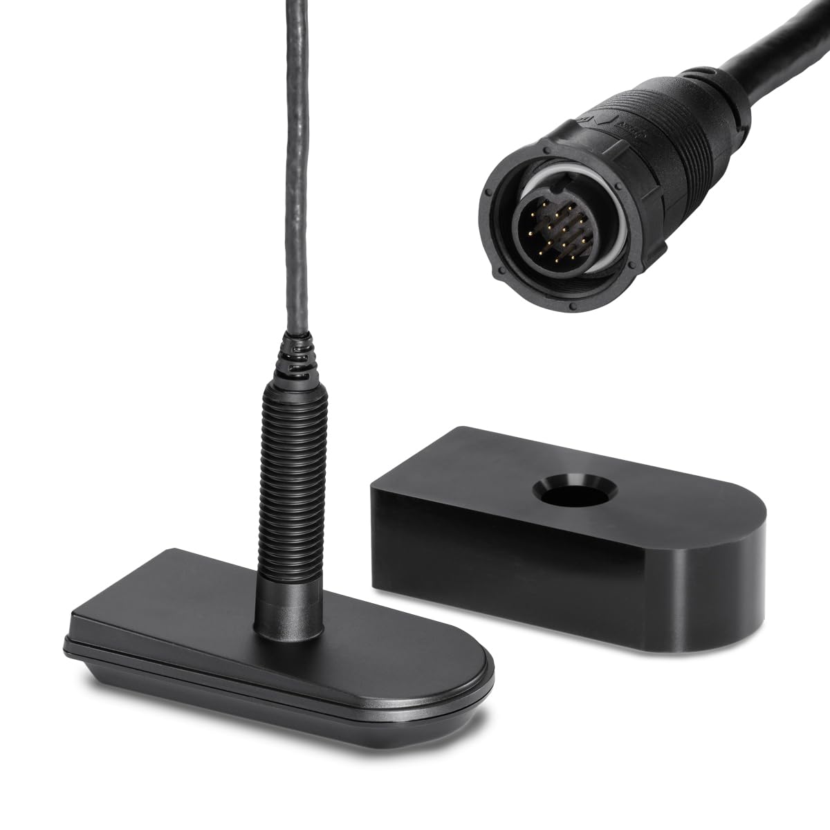 Humminbird 710267-1 XPTH 14 20 MSI T - Plastic Thru Hull SOLIX/Onix DualBeam MEGA SI MEGA DI Transducer