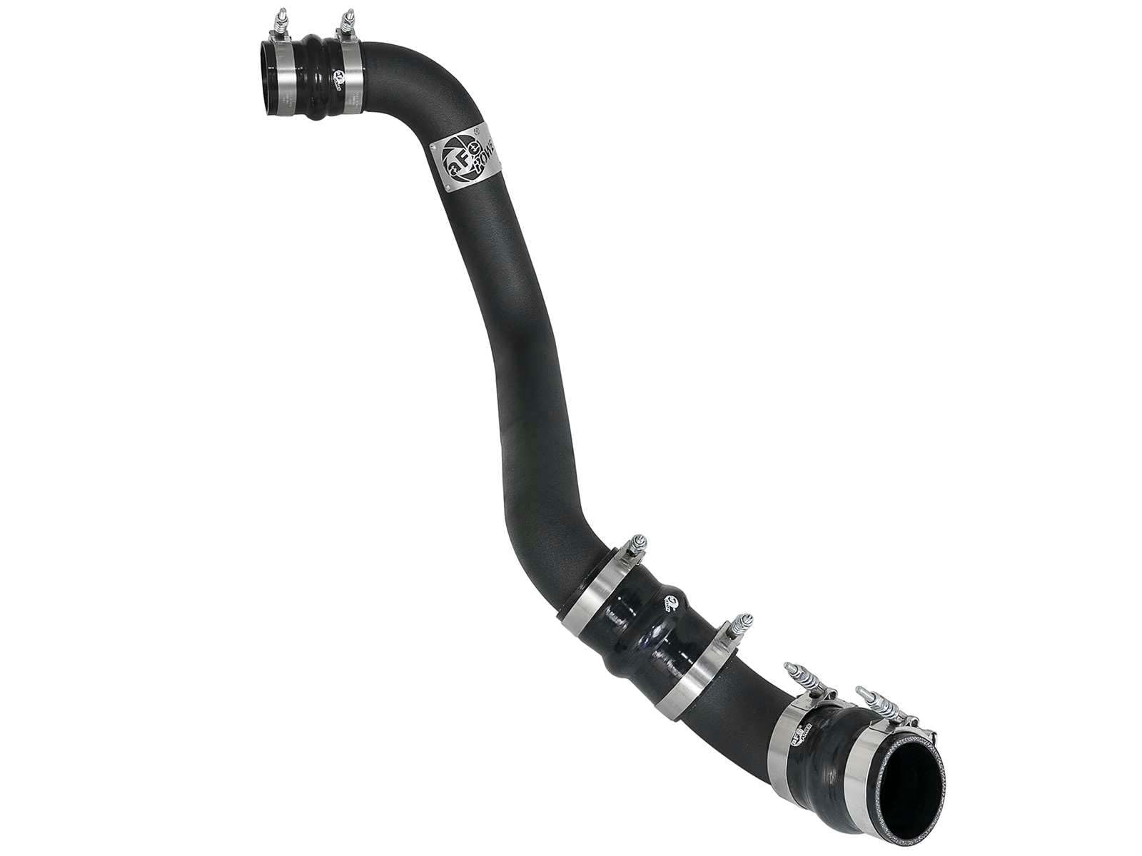 aFe POWER BladeRunner 3 IN Aluminum Hot Charge Pipe Black - #46-20338-B