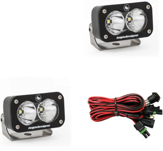 Baja Designs, 547806, LED Light, S2 Sport, Black, Work/Scene, Pair