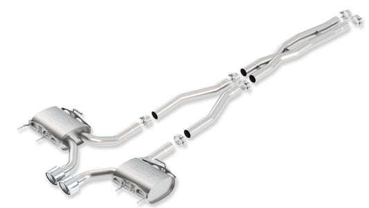 Borla Exhaust 1112 Ctsv 6.2L RWD/AWD 2DR Coupe Center Rear Cback System Touring - 140433