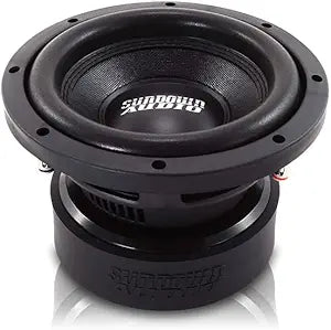 Sundown Audio E Series v.6 8" D2 Car Subwoofer - 400W RMS / 800W Peak, Dual 2-ohm Voice Coil, Optimized for Ported Enclosures, Deep Bass – E8v6D2