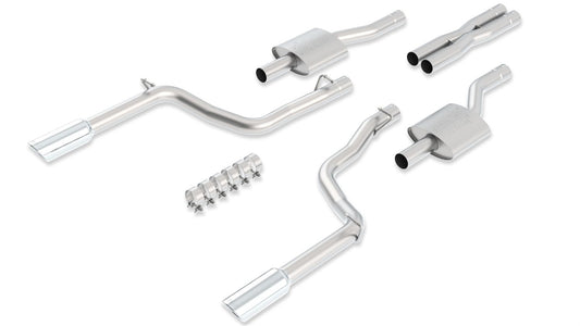 Borla Exhaust 0610 Charger SRT8/0608 Magnum SRT8/0510 300 SRT8 6.1L V8 RWD 4DR Split Rear Cback System Ak - 140407