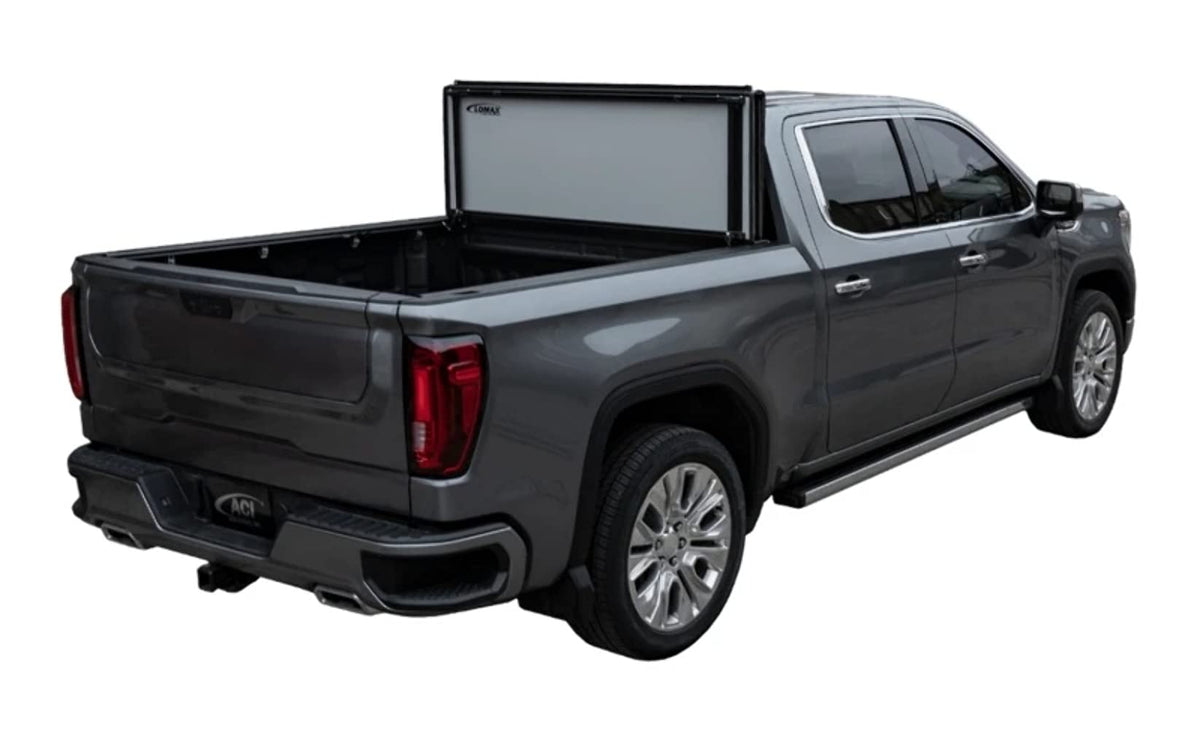 Access Bed Covers 20C SILV/SIERRA 2500/3500 6.8 ft Box Black Urethane Split Rail Stance Hard Cover - G3020099