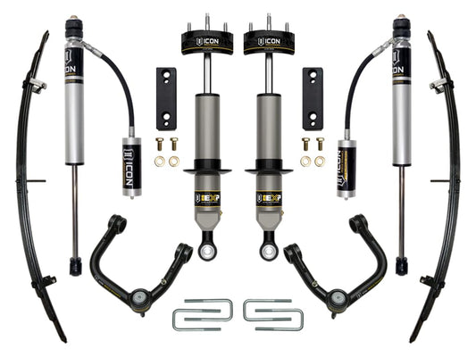 ICON, 1-2" Lift Stage 3 EXP Suspension System, Tubular, Compatible with 05-22 Tacoma, K53222T