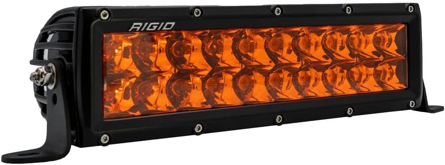 RIGID INDUSTRIES 110223-E-Series 10 inch Spot Beam with Amber PRO Lens