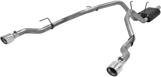 Flowmaster 817477 Cat-back System 409S - Dual Rear Exit - American Thunder - Aggressive Sound