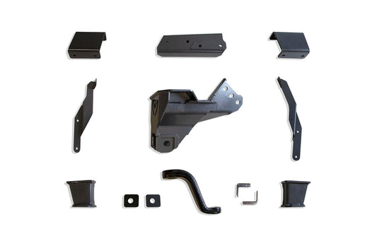 MAX TRAC SUSPENSION'S Part# 943300-5 is A Box KIT Including TRAC BAR Bracket, SWAY BAR Brackets, Bump Stop Extensions, ABS Brackets, Pitman ARM, Steering STABILIZER Bracket & Hardware