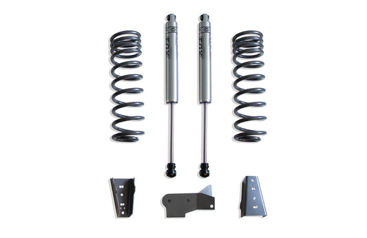 MaxTrac SUSPENSION'S Part# 902430F is A Rear Box KIT Including 3" Rear Lift COILS, TRAC BAR Bracket, SWAY BAR Brackets & A Pair of Fox 2.0 Performance Series Rear Shocks