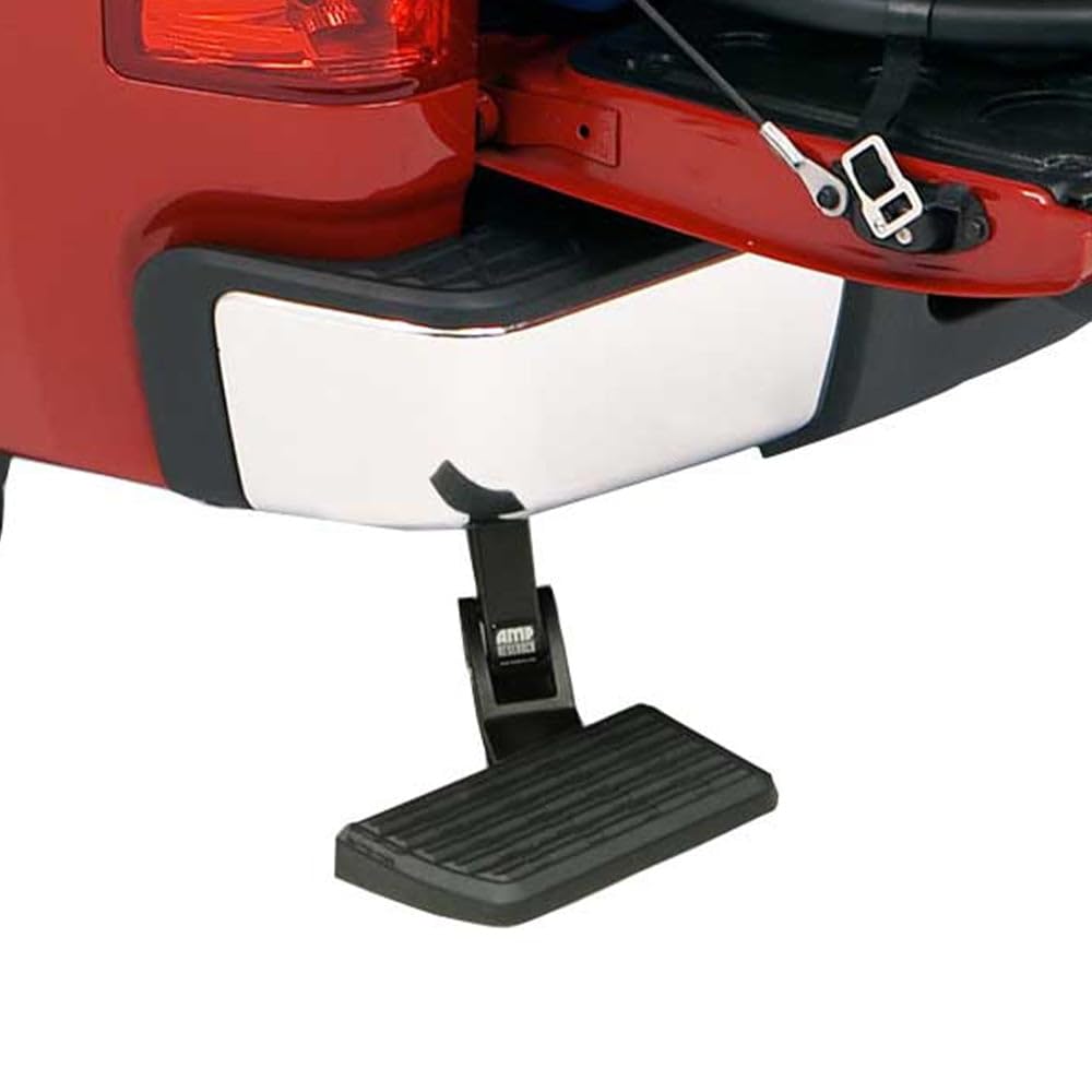 Amp Research 1617 Tundra Bedstep Black with Resin Inner Bumper - 75316-01A