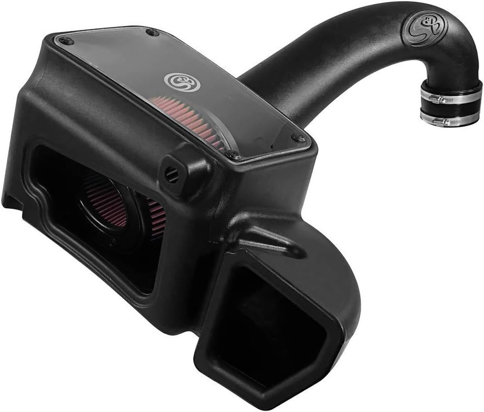 S&B Filters 75-5106 Cold Air Intake For 2009-2019 Dodge Ram 1500/2500 / 3500 Classic Body Style 5.7L Hemi (Oiled Cleanable, 8-ply Cotton Filter)