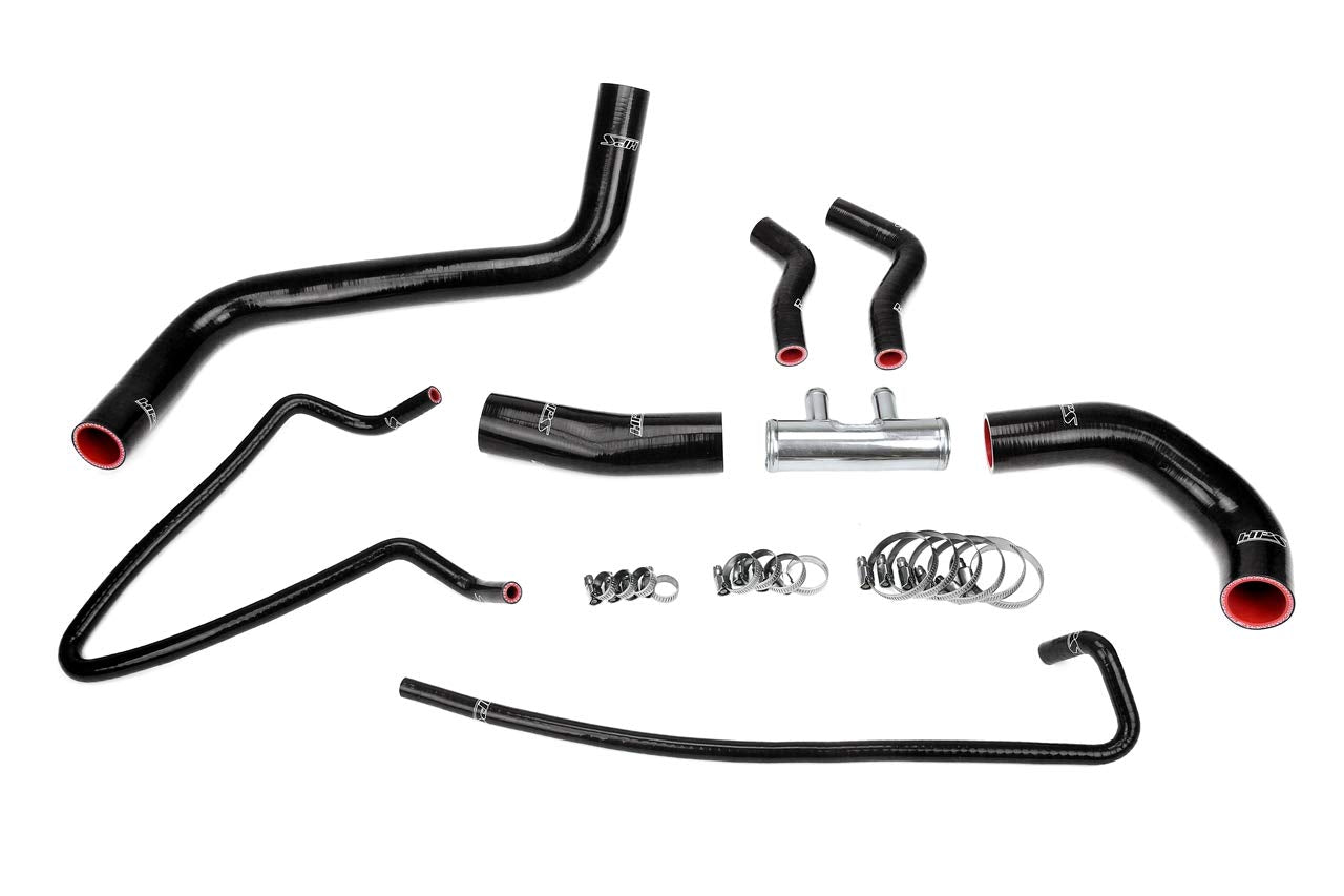 HPS Black 3-ply Reinforced Silicone Radiator Coolant Hose Kit 57-2064-BLK