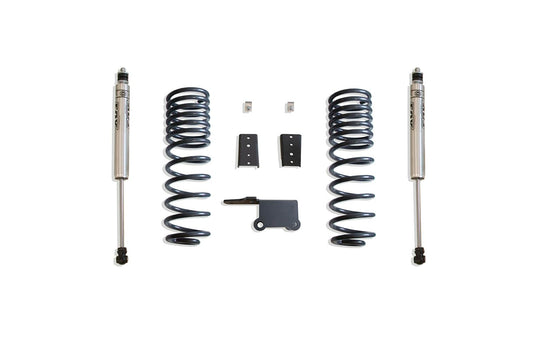 MaxTrac SUSPENSION'S Part# 902740FC is A Rear Box KIT Including 4" Rear Lift COILS, TRAC BAR Bracket, SWAY BAR Brackets & A Pair of Fox 2.0 Performance Series Rear Shocks