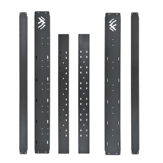 Westin 51-30015 Overland Cargo Rails 57" fits 2016-2023 Tacoma 73.7" Bed 2005-2015 Tacoma 73.5" Bed