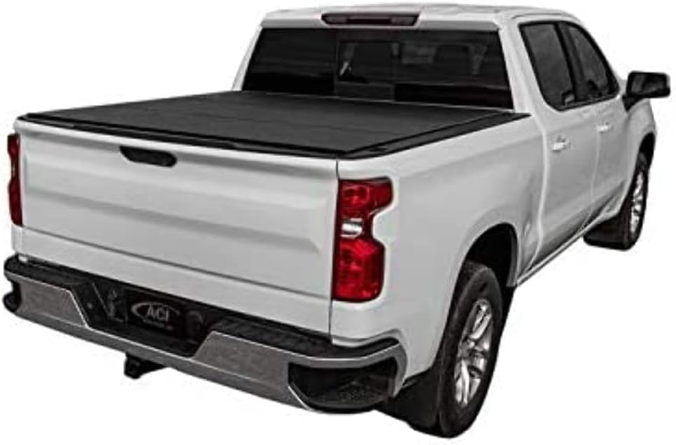 LOMAX B3020099 Hard Tri-Fold Cover; Black Urethane Finish; Split Rail;