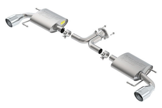 Borla Exhaust 1418 Mazda 3 Stype Axleback Exhaust System with Polished Ss Tips - 11918