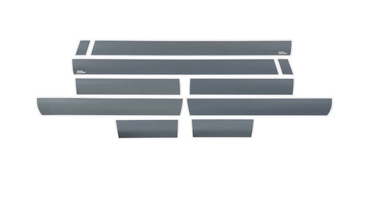 Putco 9751221BP Black Platinum Rocker Panel Kit for Sierra