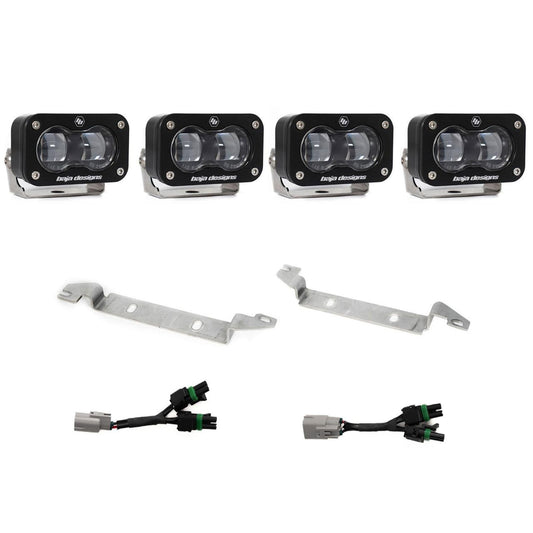 Baja Designs 25C 4RUNNER S2 Sae OEM Fog Light Replacement Kit Trd PRO/TRAILHUNTER (clear) - 44-8286