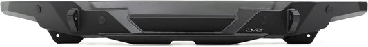 DV8 Offroad FS-15 Series Rear Bumper for the 2018-2025 Jeep Wrangler JL | Compatible with Factory Hitch | License Plate Relocation Bracket with Plate Light | Welded-in Zip Tie Tabs