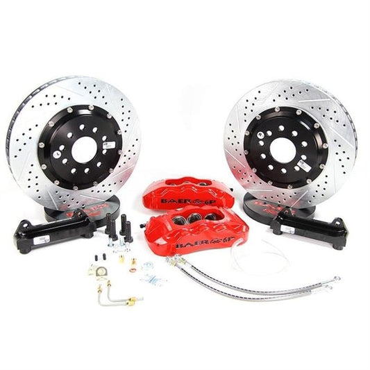 Baer Brake Systems 14 in Pro Brake Sys Frt Slvr 8899 Gm Pu - 4301384S